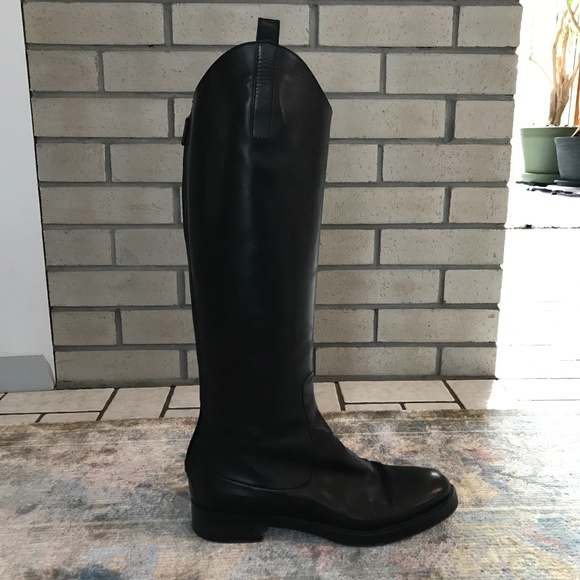 Gucci Equestrian Leather Riding Boots - Picture 1 of 4